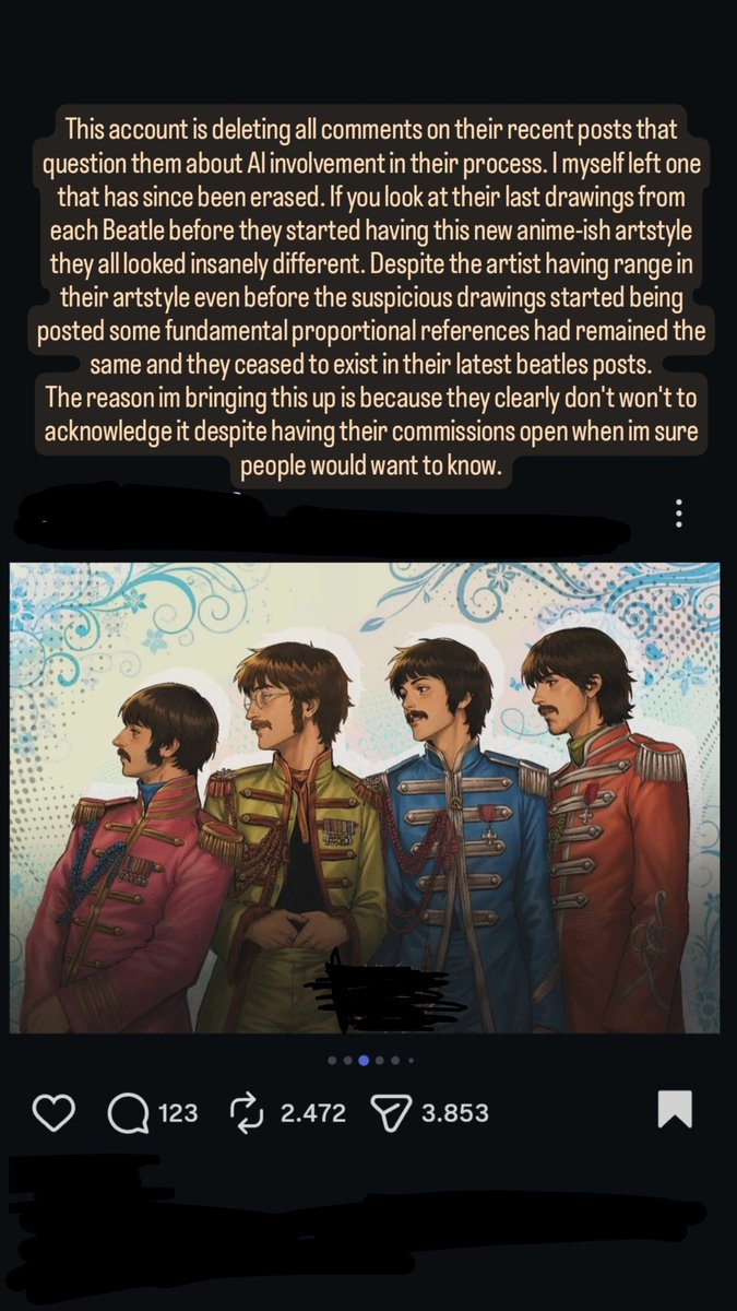 Ir3ce_ag's tweet photo. Been hesitant to share my skepticism ab this artist &amp; potential recent AI involvement on their process on IG &amp; then realized i could ask bestlestwt instead so that it doesnt get blown out of proportion..I would love to know your thoughts esp since I considered commissioning them! https://t.co/oDrTlVPPJL