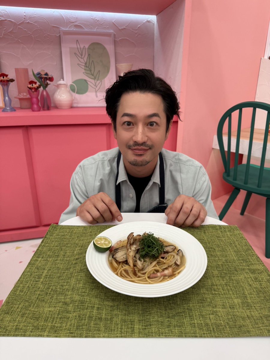terutakezai's tweet photo. #あさイチ
いかがでしたか？
#みんなゴハンだよ 
#竹財輝之助 

土瓶蒸し気分！
きのこたっぷり和風スープパスタ
皆さん是非！！

#Foxfire
#CHARIANDCO

スタッフより https://t.co/HTzFGC8tZ8