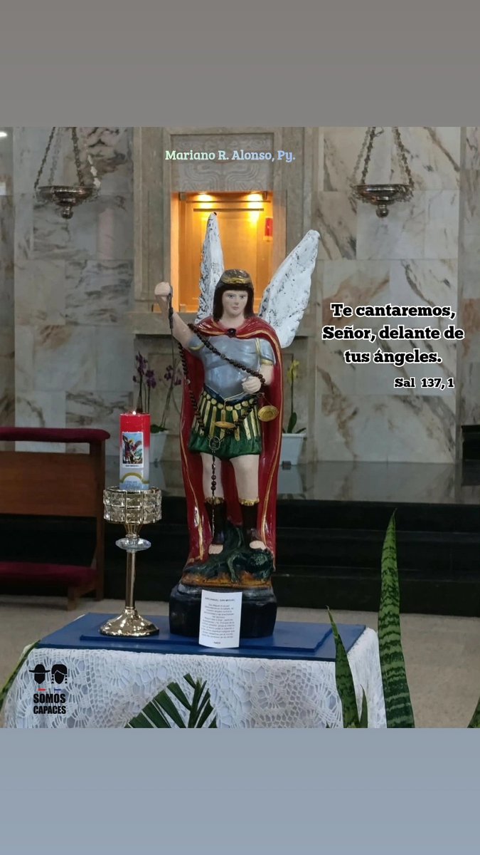 SomoscapacesSc's tweet photo. *OREMOS ANTES DE DORMIR*
🛐
Salmo 137

Te cantaremos, Señor, delante de tus ángeles.

De todo corazón te damos gracias, Señor, porque escuchaste nuestros ruegos. Te cantaremos delante de tus ángeles, te adoraremos en tu templo.

*Somoscapaces, Py.* https://t.co/kHuCK6WlTy