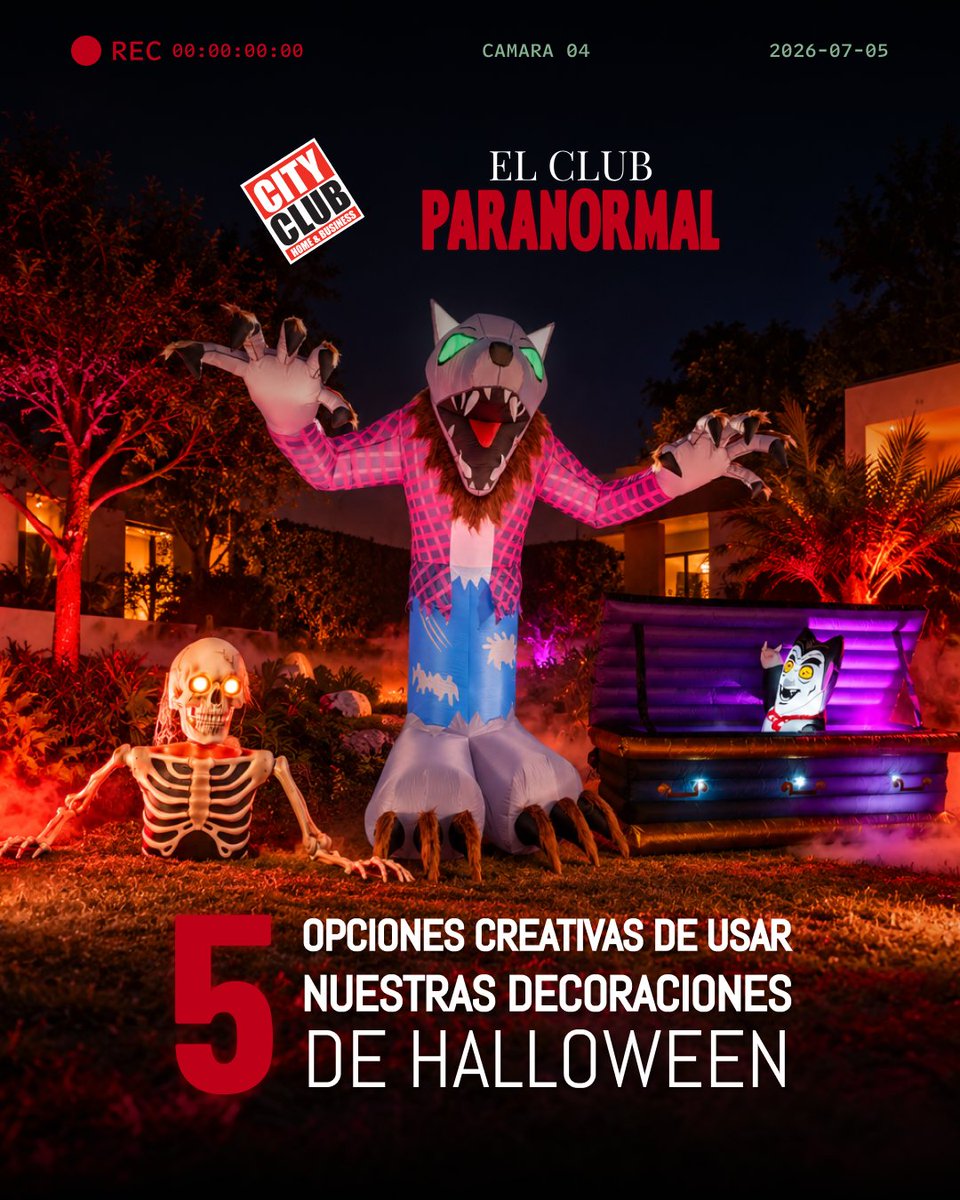 CityClubmx's tweet photo. ¿Sin ideas este Halloween? 🧛🧙🏻💀 Te dejamos estas increíbles y originales formas de decorar tu fiesta de una manera diferente con nuestros inflables.  🤩👻

¿Ya vienes por los tuyos?

#CityClub #halloween #inflableshalloween https://t.co/PgirxoCSbQ