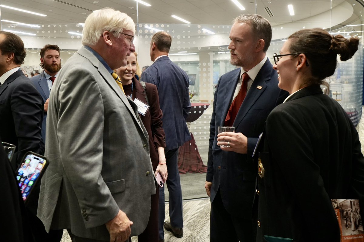 USTradeRep's tweet photo. To kick off the G20 Trade Ministerial, Ambassador Greer joined the G20 Trade Ministers for a welcome reception hosted by @BizRoundtable and @ShopFloorNAM, whose advocacy continues to support American businesses and expand opportunities for American workers. https://t.co/ubkXJPZzjt