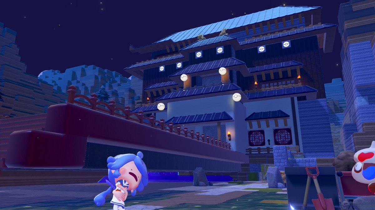 miyanico_9012's tweet photo. いきなりゴツゴツやま旅館計画進捗報告
昨日の夜は素材が尽きてしまったので一旦〆

他の方々の建築を参考にしながら進めていきます。

#ぽこあポケモン
#ぼこあ
#ぽこポケ https://t.co/kiU4YBACOQ