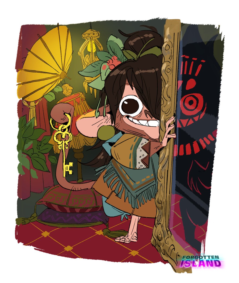 TB_Choi12's tweet photo. Another early concept for Manang and Batiba :) #forgottenisland #dreamworks #concpetart https://t.co/4tZAbxuk7U