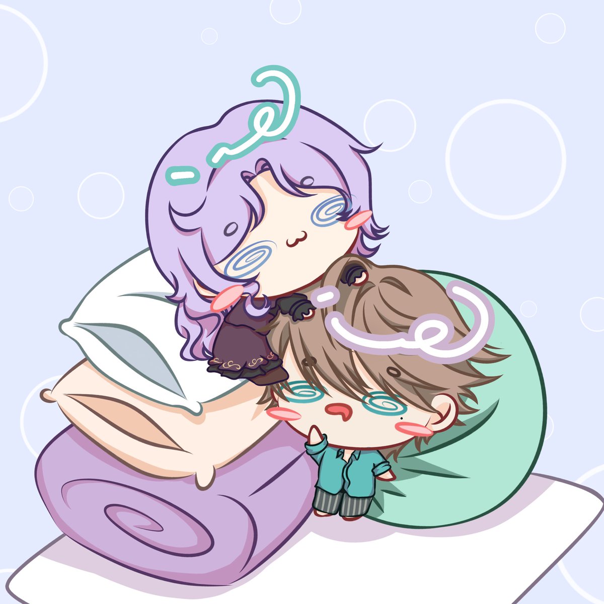 ItsCactusJuice's tweet photo. 𝕊𝕝𝕖𝕖𝕡𝕪 𝕥𝕚𝕞𝕖 zᶻ ૮˶- ﻌ -˶ა⌒)ᦱ

© @Arulisu 

Thank you so much for this adorable piece dear 🫂 it was such a pleasure working with you! I absolutely adore how it turned out 𐔌՞ ܸ.ˬ.ܸ՞𐦯 https://t.co/dvfDBO9ops