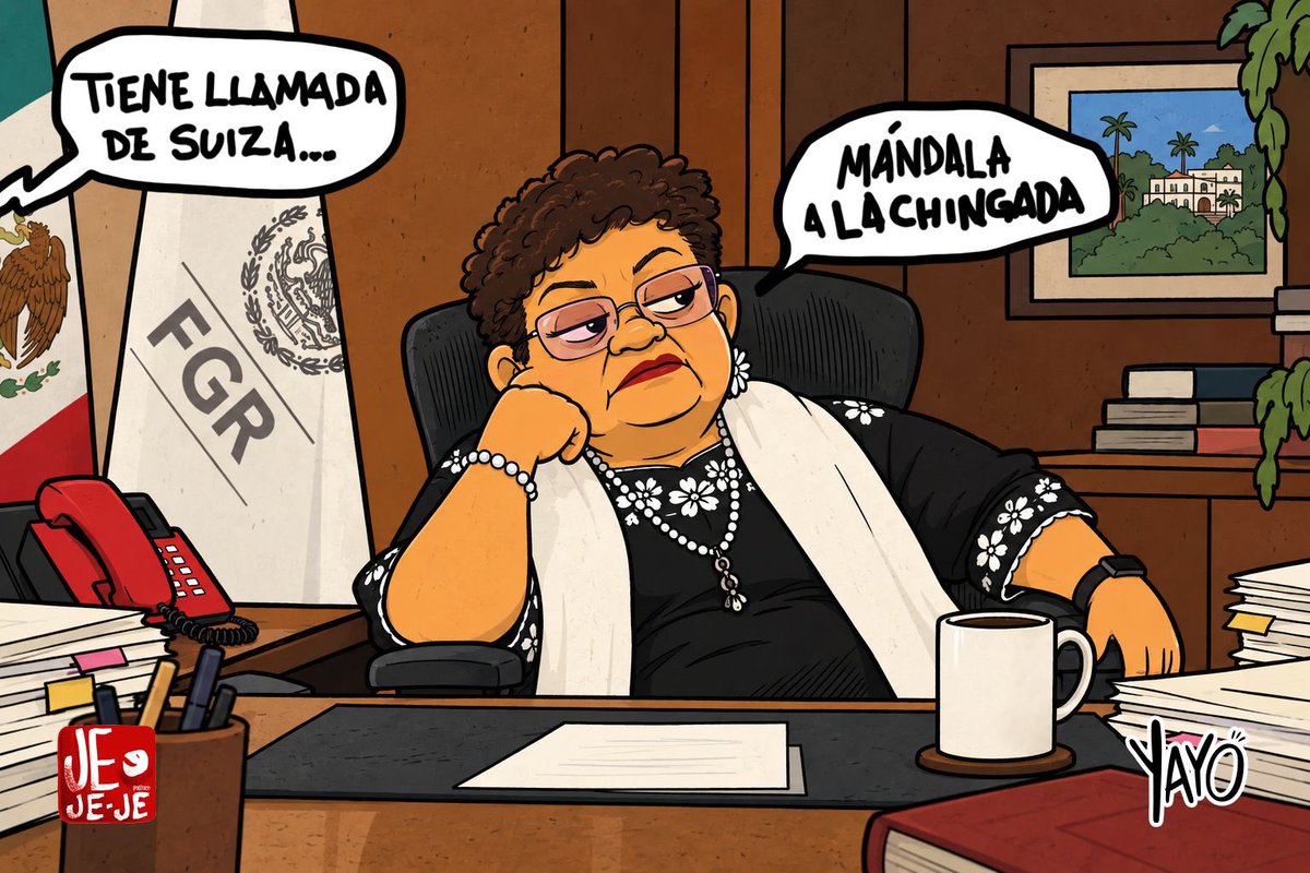 jejejepolitico's tweet photo. Cuando la justicia mexicana recibe una llamada desde Suiza… resulta que se quedó sin saldo. 📞🇨🇭

Azteca Noticias localizó a Amílcar Olán en Lugano, mientras Ernestina Godoy había asegurado días antes que la FGR no tenía una investigación en su contra. Parece que encontrarlo sí se podía; lo complicado era tener ganas. 

Por @yayomonero 

#jejejepolitico