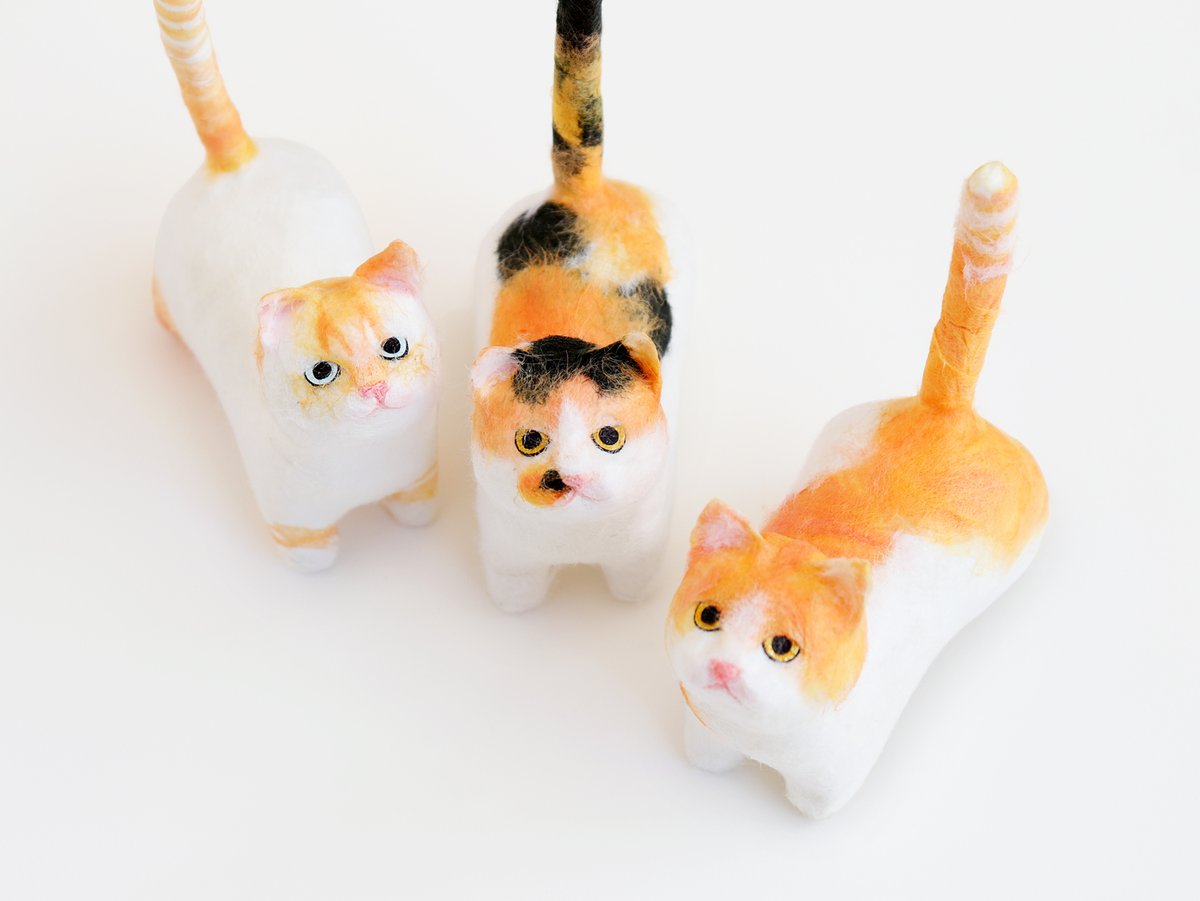 i_onao's tweet photo. 吉祥寺ねこ祭り2026に参加します🐈
期間限定ねこコーナーには、吉祥寺の店舗限定で新顔のねこも登場します。
一つずつ模様が異なる１点ものですので、どうぞお見逃しなく🐈‍⬛

🐈吉祥寺ねこ祭り2026
📅 2026/10/1-31
@kichi_neco 

📍 #吉祥寺ロフト 4階 和紙の店 大直 https://t.co/8BBaAtLM7P