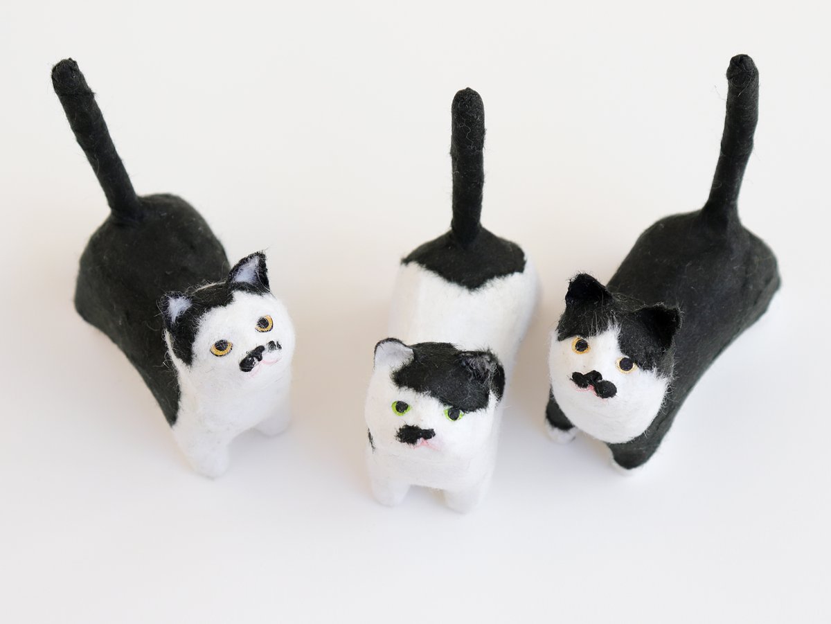 i_onao's tweet photo. 吉祥寺ねこ祭り2026に参加します🐈
期間限定ねこコーナーには、吉祥寺の店舗限定で新顔のねこも登場します。
一つずつ模様が異なる１点ものですので、どうぞお見逃しなく🐈‍⬛

🐈吉祥寺ねこ祭り2026
📅 2026/10/1-31
@kichi_neco 

📍 #吉祥寺ロフト 4階 和紙の店 大直 https://t.co/8BBaAtLM7P