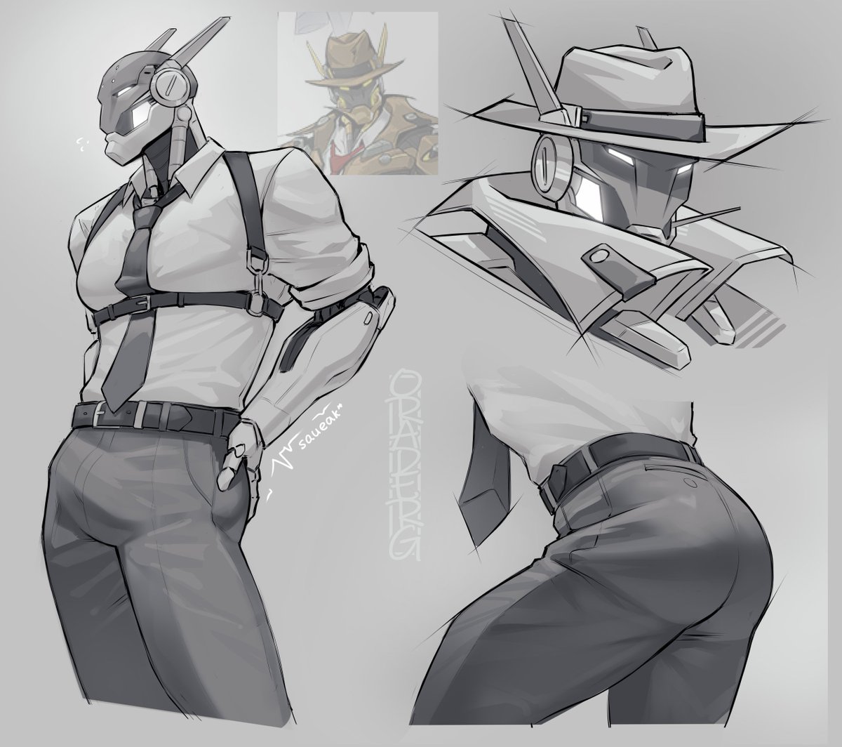 OraDifferent's tweet photo. After a week of silence, I'm going to post this here
#Overwatch #hero55 https://t.co/u3RxBOIUP1