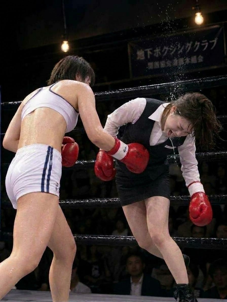fb355360's tweet photo. #腹パンチ
#bellypunch
#地下ボクシング
動画生成で元にする画像いろいろ生成
地下ボクシングの獲物になる女性
倒れさせない様にして��底的にボディーにパンチ打ち込みいたぶるボクシング経験者の女性 後日動画にしてみようと思います https://t.co/ctnFEUfiXw