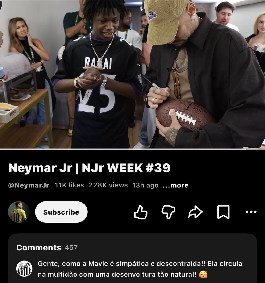 CloverboysLIVE's tweet photo. RAKAI WAS FEATURED IN NEYMAR JR.’S YOUTUBE VIDEO ❤ https://t.co/XMrFDSqGQV