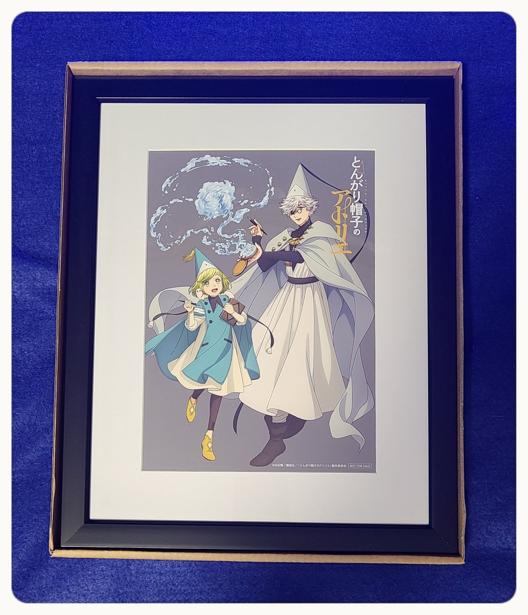 kashitaku4's tweet photo. とんがり帽子のアトリエ 下巻　

Blu-ray届きました👍️✨

#とんがり帽子のアトリエ
#WitchHatAtelier https://t.co/oFMbTcg6yz