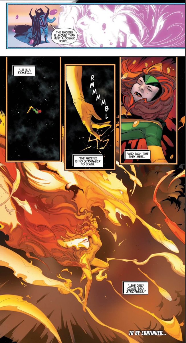 katykats7376's tweet photo. @imperfect4vamp @hexxuality @25thJojo Loki &amp; Phoenix being a symbol thats derived upon the belief of humankind meaning he didn’t actually bring back magic in all possible forms of creation since gods are particularized instantiations that are restricted to religion. They’re ants nor can Jean exceed physicality. https://t.co/3N874n1peY