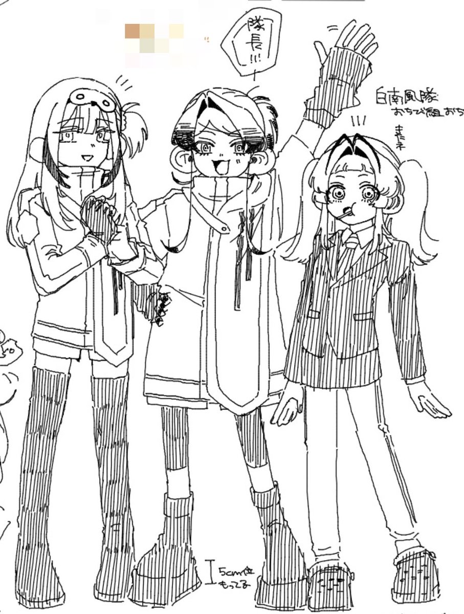 sansansaburou's tweet photo. 交流絵。うちの隊は保育園だった… https://t.co/IuHrGEztgv