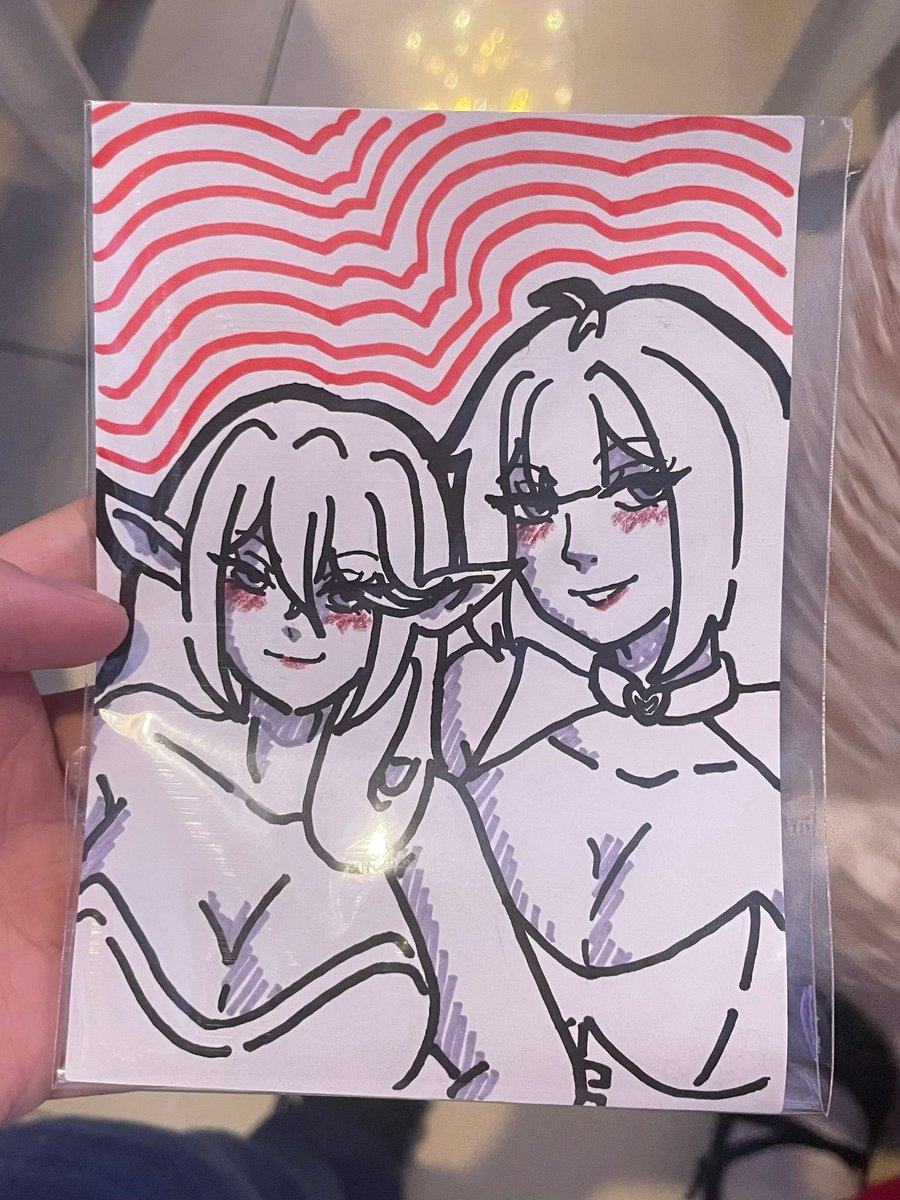 ArtGeo_K's tweet photo. So I went to help my sister at her con the other day and I got these commissions during the last couple hours https://t.co/hQnqmihfXa