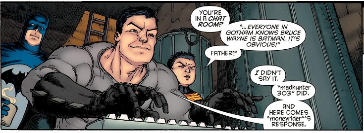 Ogiel23's tweet photo. I cannot get past how happy Batman looks here. https://t.co/XLAt5QJCHa