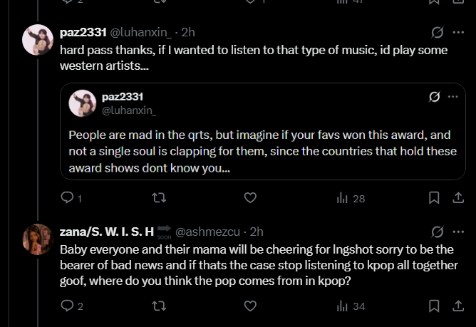 luhanxin_'s tweet photo. @ashmezcu You really arent bright...theres a difference between the influence of like bpm, beat, and english lyrics, to straight up a western song with some korean lyrics. https://t.co/CZPk9bOXU9