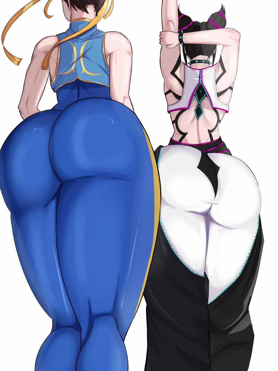 ManNam96's tweet photo. Chunli &amp; Juri 💙💖
#ChunLi #StreetFighter6 #Juri https://t.co/hk9QxktmBm