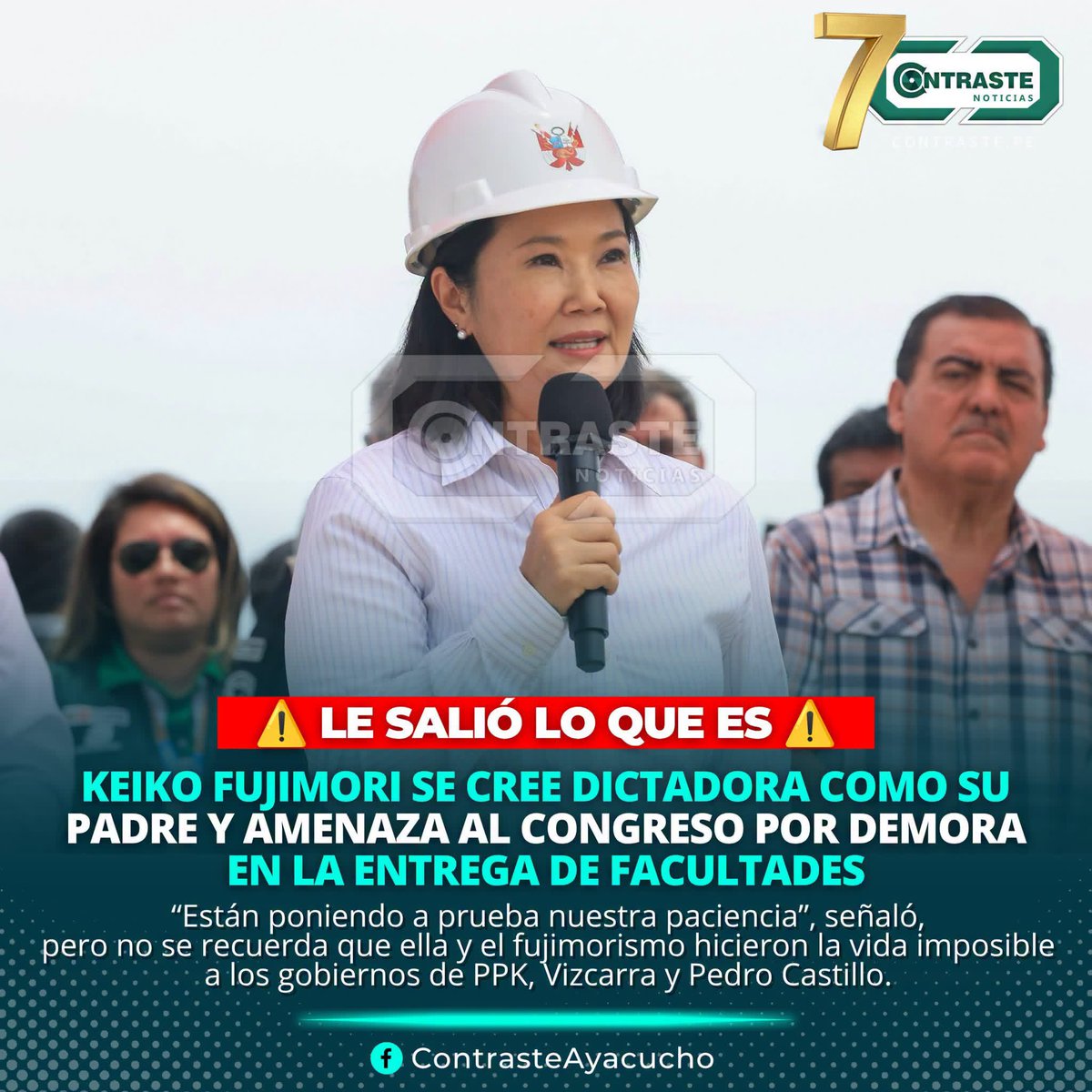 mirecarhuas's tweet photo. Miserable extorsionadora, ya todos saben para qué quieres esas facultades, lo último que te interesa es la vida y seguridad de los peruanos
#VacanciaYa #FueraAstudillo #FueraKeikoRata https://t.co/pxqV4eenbo