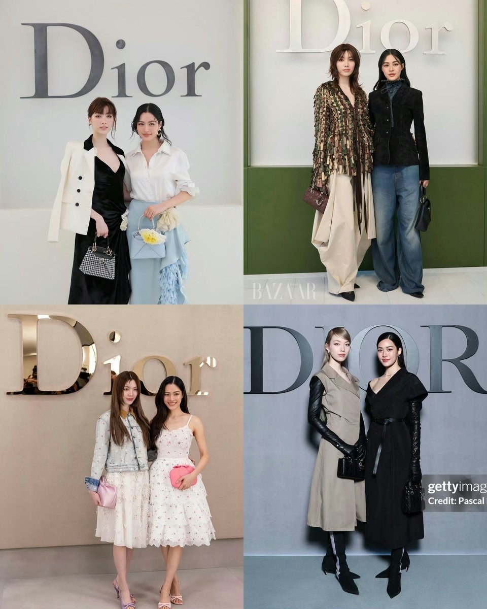 omakase418's tweet photo. Always together 🤍

LINGORM BA DIOR AT PFW
#DiorSummer27xLingOrm https://t.co/7kfchWnTRN