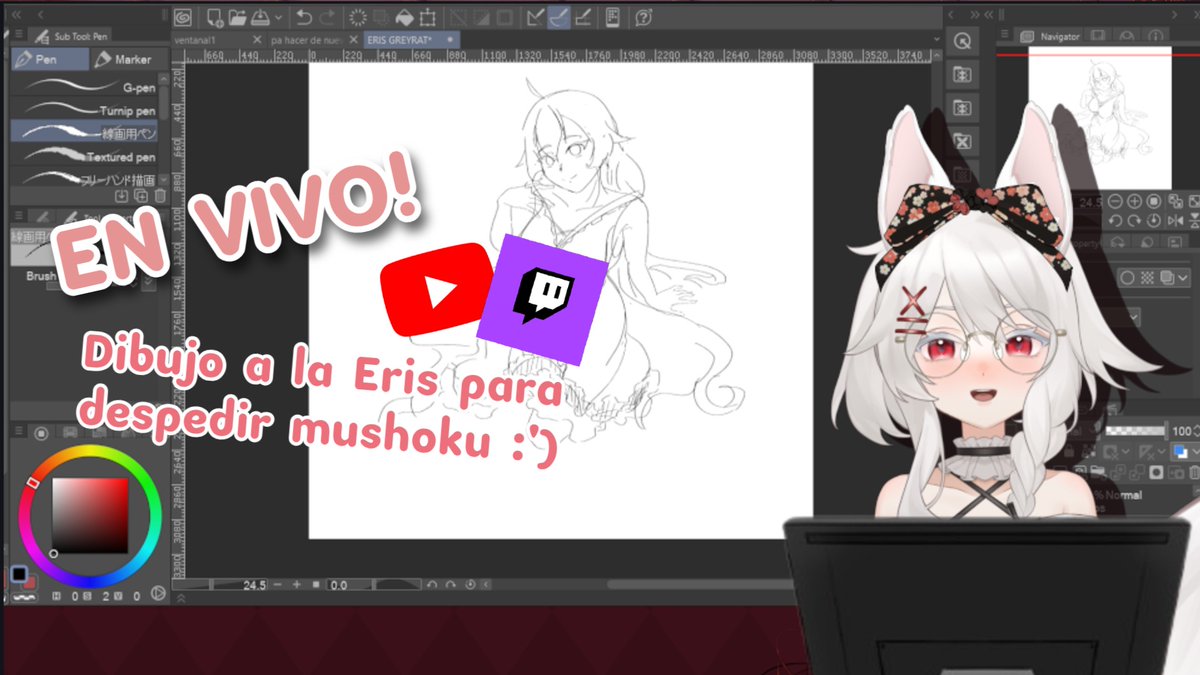 Adallya_'s tweet photo. 🟣YA PRENDÍ EN TWITCH Y YT!!! ➡️🔗https://t.co/nDwahFlIWe

Sigo avanzando en los dibujos de las wachitas 🌹

#Vtuber #VtuberES https://t.co/uHv0o4JQ9V
