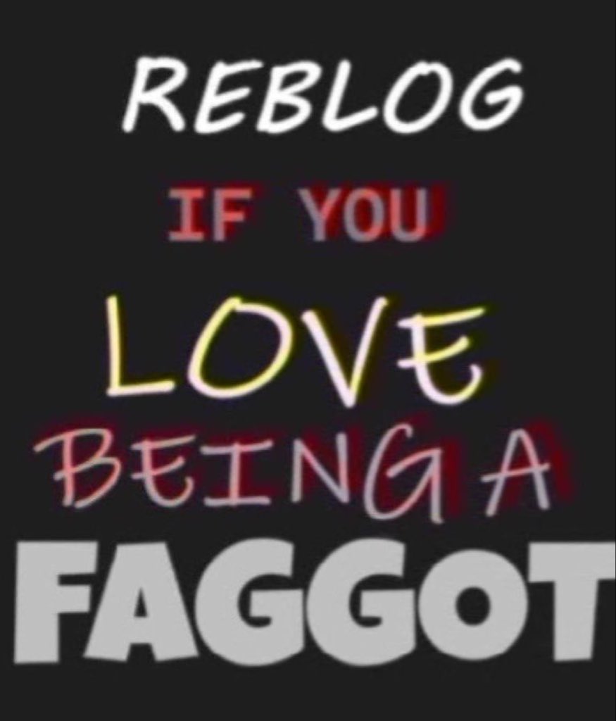 darktemple_1's tweet photo. Retweet and follow 
To join the faggot group chat on telegram 😈 https://t.co/YwSbrHqGTm https://t.co/GpSAVhQcZk