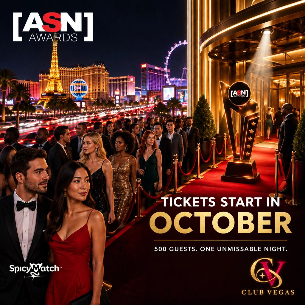 ASNAWARDS's tweet photo. Everyone's in Vegas that month. Our weekend is the one that matters. https://t.co/GBmbFhjBFQ #ASNAWARDS #CLUBVEGAS @ClubVegasLS @DigitalxEra @Camiparkerxo @NVDirectory @RealBunnyRanch @TheMediaStudios @AdultFanVIP @XBIZ @AVNMediaNetwork @AINews @The_Gia_Woods @MickyLynnXoXo @StdHero @FoXXXyDarlin @ASNMAGHUB @sweetsophiax @ZaragozapornNj @Johnnytheninja7 @TheMeowU @toniprnews @xxxstickycams