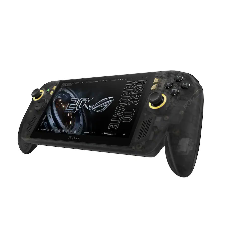 shuaige2001's tweet photo. 华硕今天在美国开启预订ROG Xbox Ally X20掌机，定价直接干到了1299.99美元，比普通版整整贵了300刀。

看了眼配置，处理器依旧是AMD Z2 Extreme，内存和电池也没变，游戏帧率基本没提升。这300美元的溢价全花在了外围硬件上：换了块7.4英寸120Hz的高亮OLED屏幕，上了防止漂移的TMR磁感应摇杆，再加一个能旋转切换四向八向的十字键。

核心性能纹丝不动，靠一套屏幕和摇杆升级就卖近万元人民币，华硕这波属于刀法精准的高端割韭菜了。