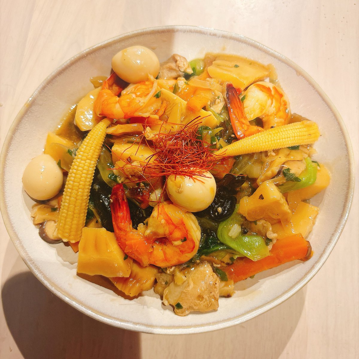 lv810vl's tweet photo. #おうちごはん #自炊 #自炊記録 #料理 #料理日記 #料理好き #和食 #洋食 #朝ごはん #夕ご飯 #秋刀魚刺し #明太子うどん #中華丼 #漬物 https://t.co/Z3RfvLhQgt