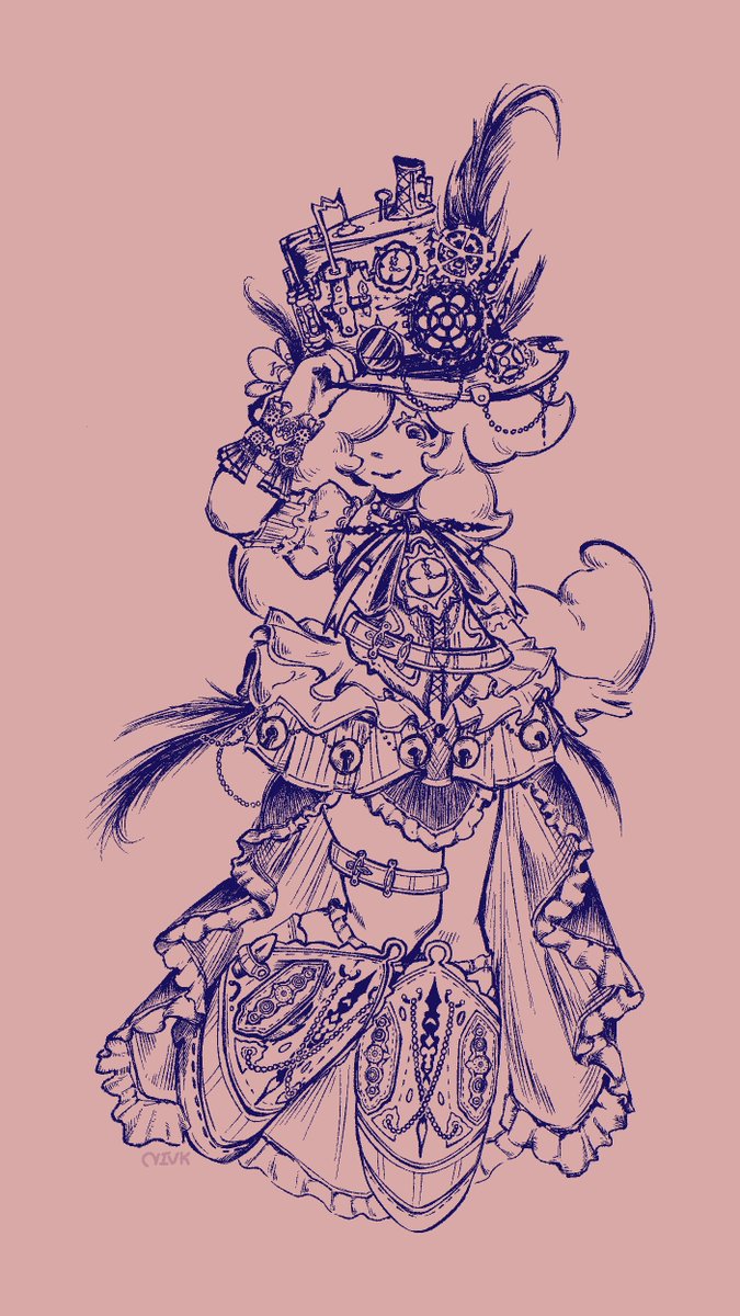 nivkiri's tweet photo. steampunk bee and puppycat (⁠｡⁠•̀⁠ᴗ⁠-⁠)⁠✧ #beeandpuppycat #illustration‌‌ https://t.co/wwpJE81Jtc