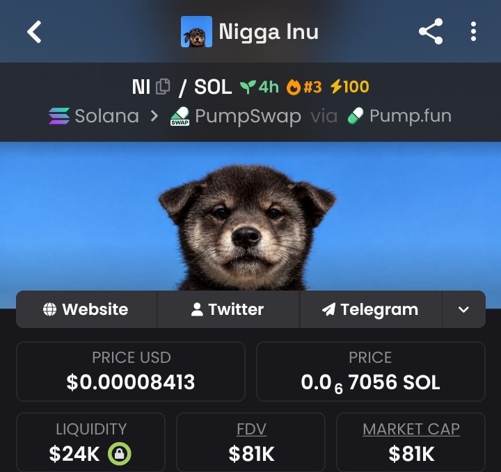 1_ALPHADESK's tweet photo. Secured a massive move with $NI

Entry:$11k
Peak:$81k
Profit:7.3x Profit 

Don't miss the next one-catch these opportunities first in my private TG!

#Solana #CryptoMarket #memecoin https://t.co/nbbS3SdtCf