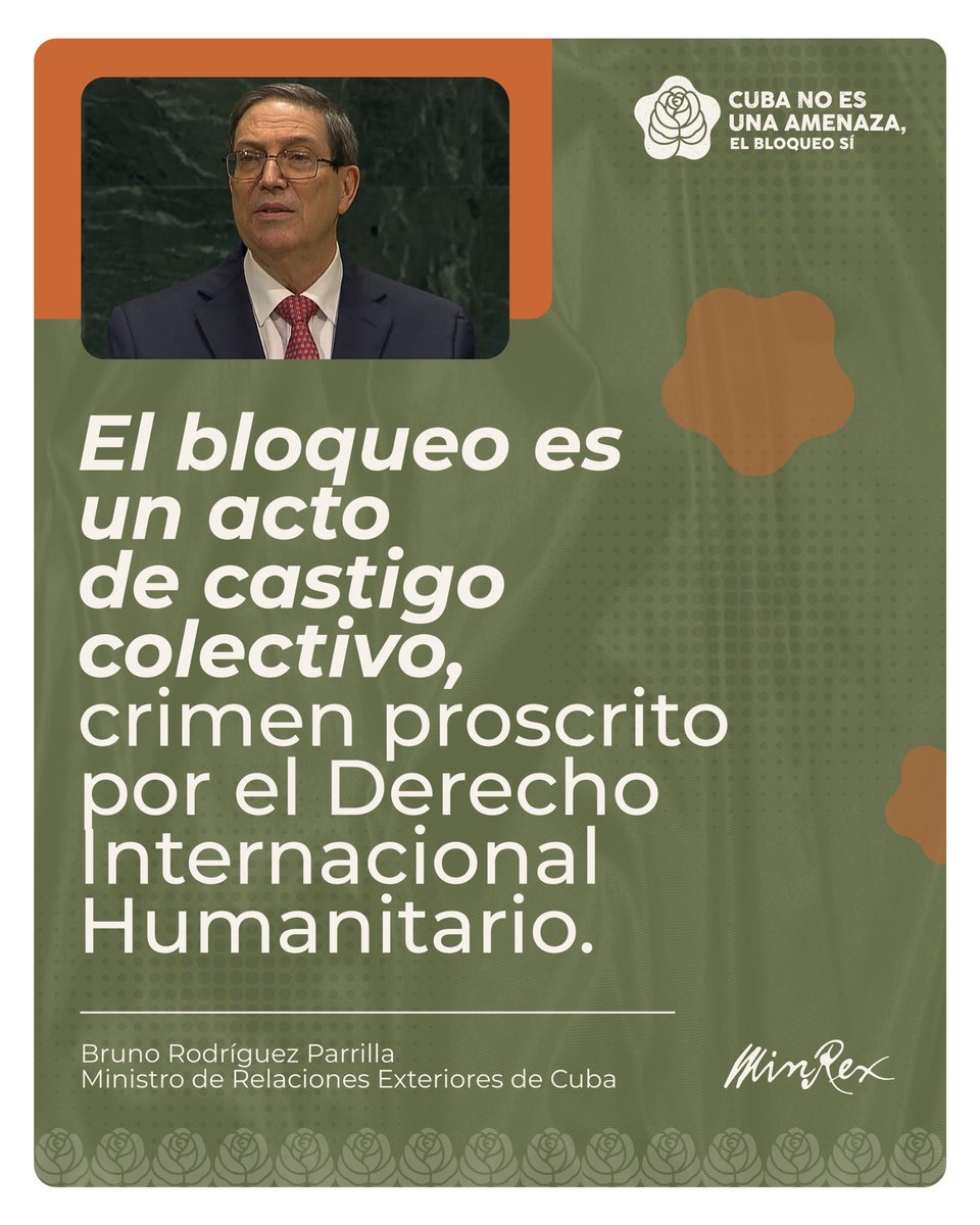 Colina_CTCuba's tweet photo. Cubano, mañana van por ti. No te dejes engañar. Anuncia nuevas medidas EEUU contra #Cuba y su sector privado, es un genocidio sin precedente.
#CubaNoEsUnaAmenaza el bloqueo sí https://t.co/xdF8XBRbJZ