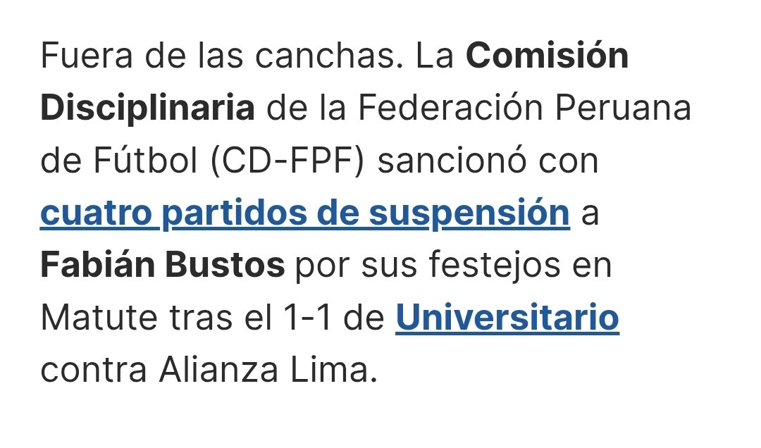 blanquiazulhora's tweet photo. Veamos ahora si en realidad no hay favoritismos en la FPF. Si llega el Sr. Fabian Bustos, pues deberá cumplir sus 3 fechas de suspensión que aún le restan por cumplir. Vamos a ver si se cumplen. ¿ustedes que creen, las cumplirá? https://t.co/nEkaEKMH74