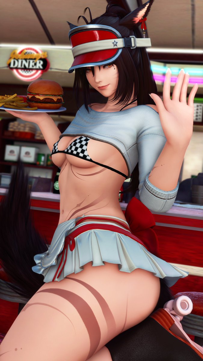 aKyuusune's tweet photo. Order up!🍔 https://t.co/d3TmUmOqEN
