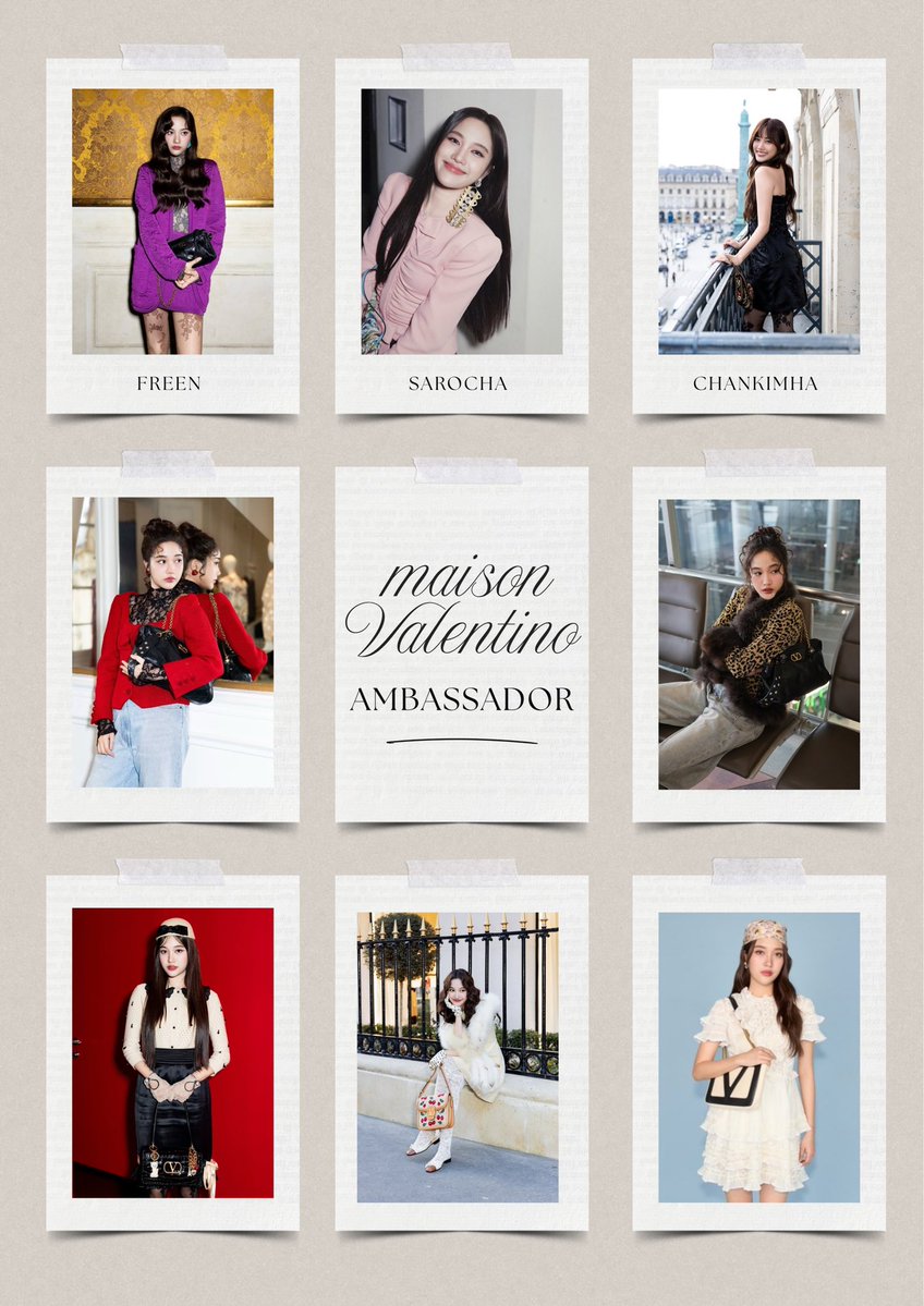 BTFORFREENBECKY's tweet photo. ตื่นเต้นทุกครั้ง และทุกปีที่จะได้เห็นฟรีน #srchafreen กับ #VALENTINOGARAVANI ที่ #ParisFashionWeek

ทุกลุค #ValentinoXFreen คือความภูมิใจที่บูสมีให้หนู

รอการอัพเดทจากหนูเสมอ✌️ https://t.co/yXf1hcwND3