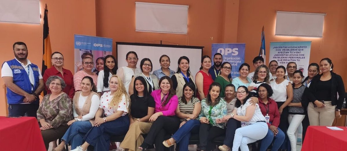 OPSOMS_Honduras's tweet photo. @OCHAFunds @ONUHonduras @UNOCHA_Americas @saludgobhn En coordinación con la SESAL, estamos ayudando a que la salud mental sea una parte esencial de la respuesta humanitaria y de la recuperación de las comunidades, usando la herramienta #MHGap
 #FondoHumanitarioparaHonduras.

UN OCHA  Americas 
OCHA Funds 
ONU Honduras https://t.co/Ye0bXOmu3Q