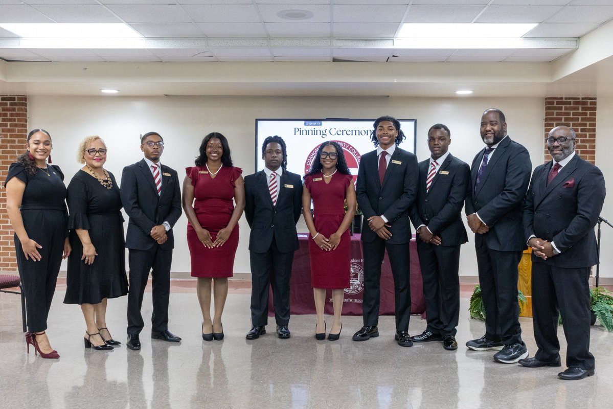 CoahomaCC's tweet photo. #PinnedWithPurpose | Tonight, we celebrated leadership, service, & a new chapter at Coahomaβs SGA Pinning Ceremony. Congratulations to our Student Government Association members as they proudly step into their roles and commit to representing the student body. ππ
#CoahomaProud https://t.co/O3FmOlRyN5