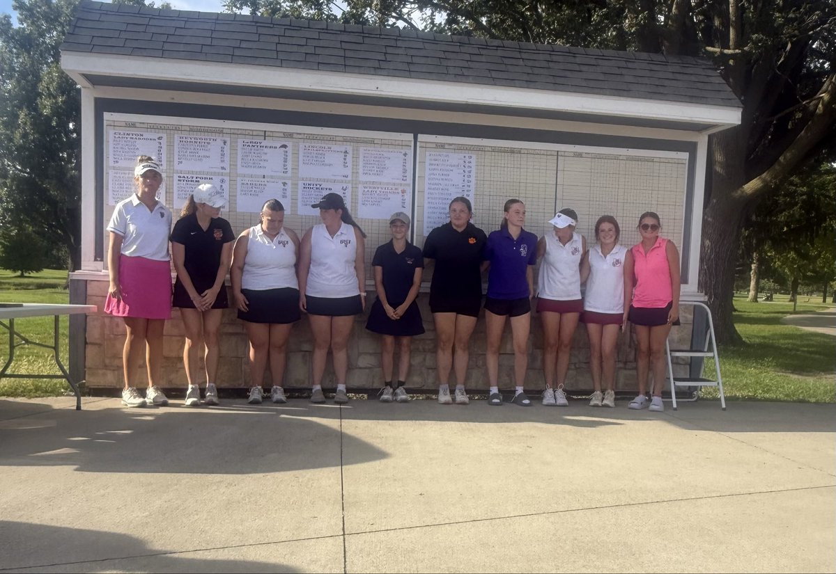 STMGGolf's tweet photo. STM had regionals today at the U of I blue course. Maggie Klein had her all time low of 101 and is advancing to sectionals! So proud of my girls for grinding it out today. Go Maggie! https://t.co/yuJ0ew6HSl