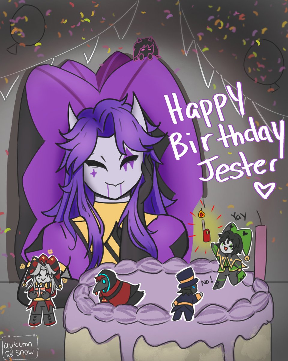 AutumnSnowPNG's tweet photo. happy birthday jester💜just a lil late

#tfc #thefreakcircus #jester https://t.co/zCixWgRDxD