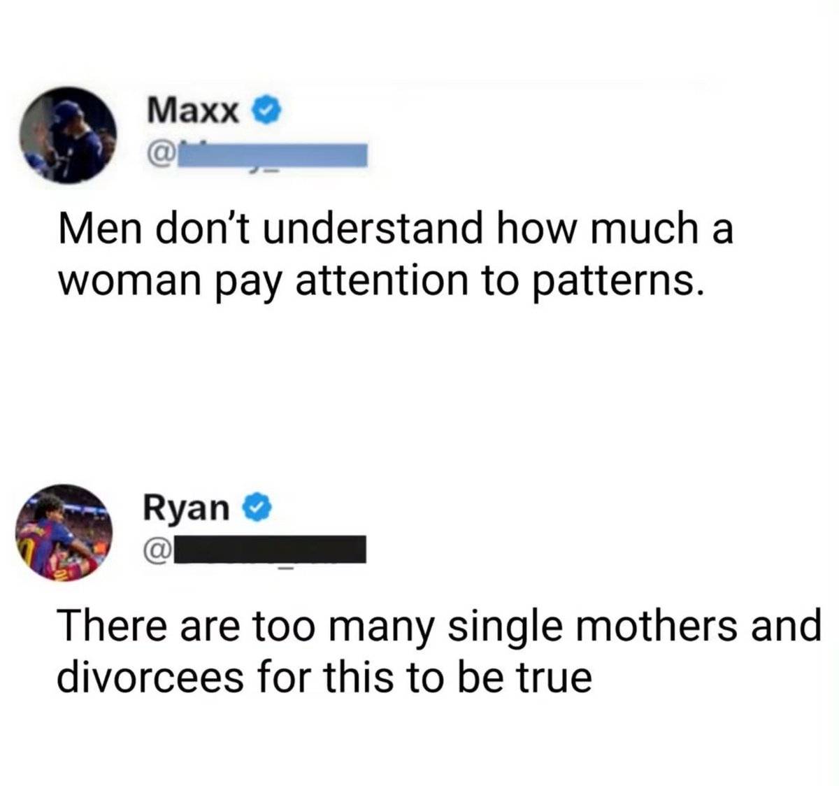 MomsPostingLs's tweet photo. Men don't understand how much women pay attention to patterns https://t.co/oZhLPRQuxj