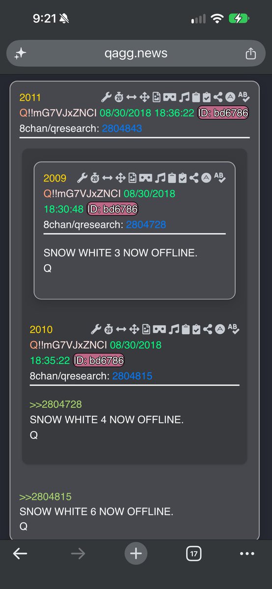 intheMatrixxx's tweet photo. President Trump posts the Super Intelligence order at 8:11 PM Eastern.

Timestamp 20:11

Q 2011 — 8/30/18:

SNOW WHITE 6 NOW OFFLINE.

Then 7.

PACKAGE COMPLETE.

IBM was Snow White. The seven dwarves were the other government mainframes.

Q took the numbered units offline.

Tonight the federal government drops “Artificial Intelligence.”

Official name is now Super Intelligence. SI.

8:11.

Q 2011.

Old stack dark.

New name on the letterhead.

Not artificial.

Super.

WWG1WGA 🇺🇸