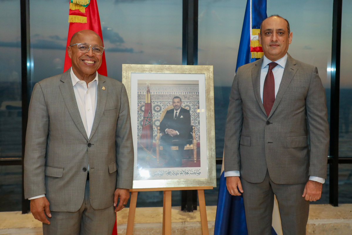 Pachecoalfredoo's tweet photo. Agradezco al embajador del Reino de Marruecos 🇲🇦 en RD, Hichame Dahane (@Embmarruecos), a @fucimdres y la Asociación Dominicana de Amistad con el Reino de Marruecos (ADAMAR) por  la invitación a la celebración del Día Internacional del Turismo.

#AlfredoPacheco https://t.co/DuwG5QSDFl