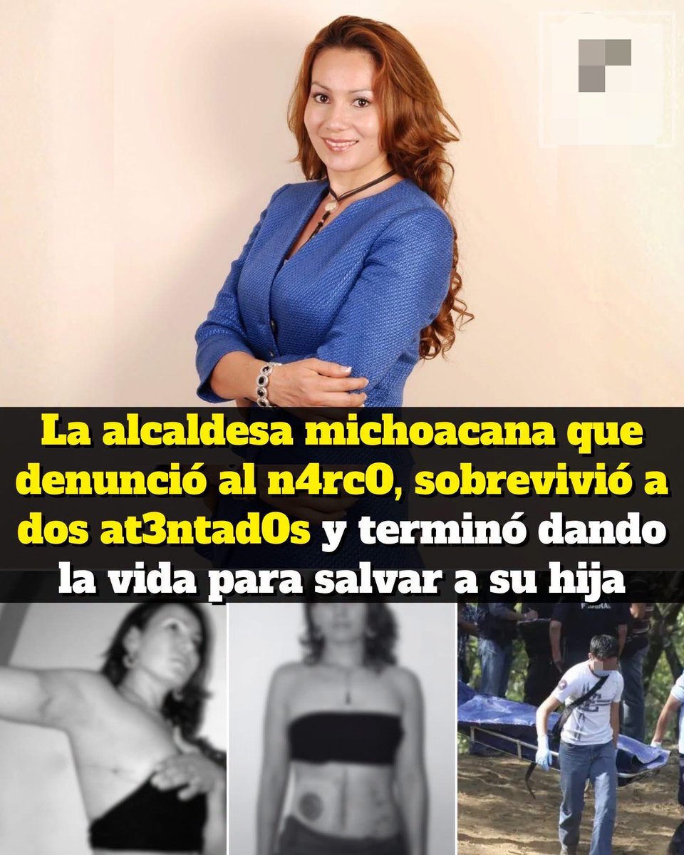 VigiaCiudadano7's tweet photo. ¡A esta mujer le sobraba el valor que a muchos les hacía falta! 

Se llamaba María Santos Gorrostieta Salazar. Era médica y fue presidenta municipal de Tiquicheo, Michoacán, de 2008 a 2011.

En una región donde el crimen  organizado imponía miedo y presión sobre autoridades y habitantes, María decidió no quedarse callada y denunció públicamente la presencia y las actividades del narco en la zona.
Y las consecuencias no tardaron.

En octubre de 2009 fue atacada a balazos junto con su esposo, José Sánchez Chávez. Él perdió la vida y ella quedó gravemente herida, pero sobrevivió.

Apenas tres meses después volvieron a intentar acabar con ella. Fue atacada nuevamente con armas de alto poder y recibió impactos en el tórax, abdomen y pierna; increíblemente volvió a sobrevivir.

En lugar de esconderse, María decidió mostrar públicamente las cicatrices que habían dejado los disparos en su cuerpo y dejó claro que no pensaba claudicar ni abandonar sus responsabilidades.

Las cicatrices se convirtieron en la prueba de que habían intentado silenciarla dos veces y no lo habían conseguido. Terminó su periodo como alcaldesa y permaneció en Michoacán.

Pero el 12 de noviembre de 2012, ya fuera del cargo, llegó el último golpe. María llevaba a su hija a la escuela en Morelia cuando hombres armados interceptaron su vehículo.

De acuerdo con los relatos difundidos entonces, María pidió que dejaran libre a su hija y aceptó irse con los secuestradores para que la niña pudiera quedarse.

La gente decía que quienes se la llevaron eran narcos, aunque nunca se confirmó oficialmente quiénes fueron los responsables.

Días después, su cuerpo fue localizado en Michoacán. Tenía apenas 36 años y tres hijos.

Había denunciado al narco, había sobrevivido a dos atentados, había perdido a su esposo y aun así se había negado a rendirse.

Y aquella última mañana, cuando tuvo que elegir, se fue con quienes se la llevaban para salvar a su hija.

Personas con ese carácter, capaces de plantarse frente al miedo y no dejarse doblar aun sabiendo el riesgo que corren, no se ven todos los días.

María no terminó convertida en símbolo porque buscara serlo, sino porque, aun después de todo lo que le hicieron, decidió no esconderse.
#michoacán #Alerta #mexico #Justicia