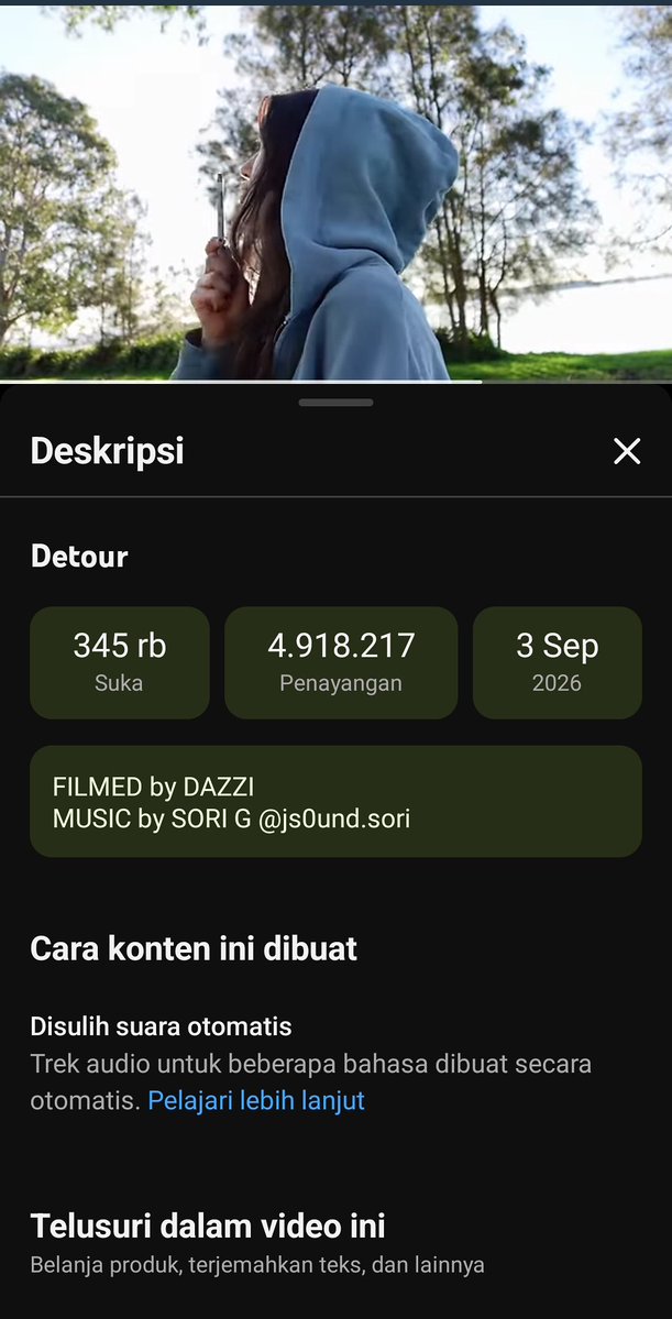 njz_updateidn's tweet photo. Perbandingan jumlah streaming NewJeans dan Danielle.

Setelah Danielle dikeluarkan secara sepihak oleh Ador, para penggemar NewJeans yaitu Bunnies terbelah menjadi 2 tim. Yaitu tim boikot Ador/Hybe dan tim yang tetap mendukung NewJeans untuk beraktivitas menjadi 4 anggota.

Tampaknya lebih banyak Bunnies yang memilih boikot daripada mendukung Ador. Dari jumlah streaming terdapat perbedaan cukup jauh antara penayangan video perdana NewJeans saat anniversary dan video perdana Danielle tampil di youtube pribadinya.

Setelah 2 bulan penayangan, Summer of NewJeans hanya mendapat 2,8 juta penayangan. Sedangkan video Danielle, yaitu Detour mendapat jumlah streaming lebih besar 4,9 juta dalam waktu 3 minggu.

Perlu diketahui, semua orang memiliki pendapat dan alasan tersendiri. Jangan sampai perbedaan ini menjadi kesempatan untuk saling terpecah lagi. Tetap saling menghormati pilihan masing-masing.

Jadi kalian tim boikot atau tidak?

-🐼