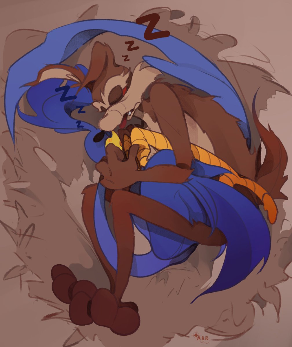 MyerE_8's tweet photo. Sleeping time | 🌌
.
.
.
Me gusta creer la teoría en que su ritual para dormir es acurrucarse ✨
#wileroad #wilerunner #looneytunes #fanart #coyote #roadrunner #correcaminos https://t.co/gwTLNq7Xgd