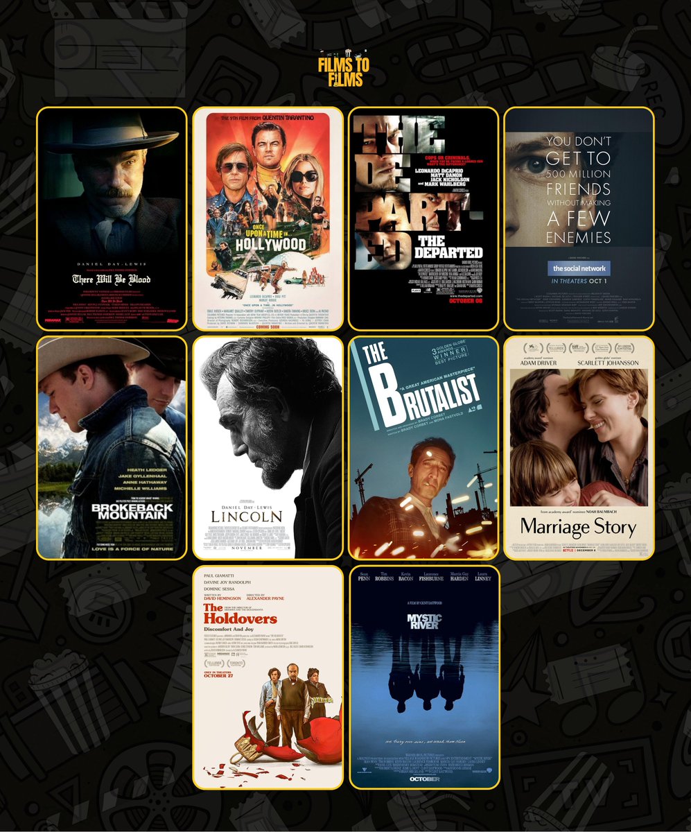 filmstofilms_'s tweet photo. 10 Most Perfectly Acted Movies of the 21st Century, according to Collider. https://t.co/YFKQQ7HxYb
