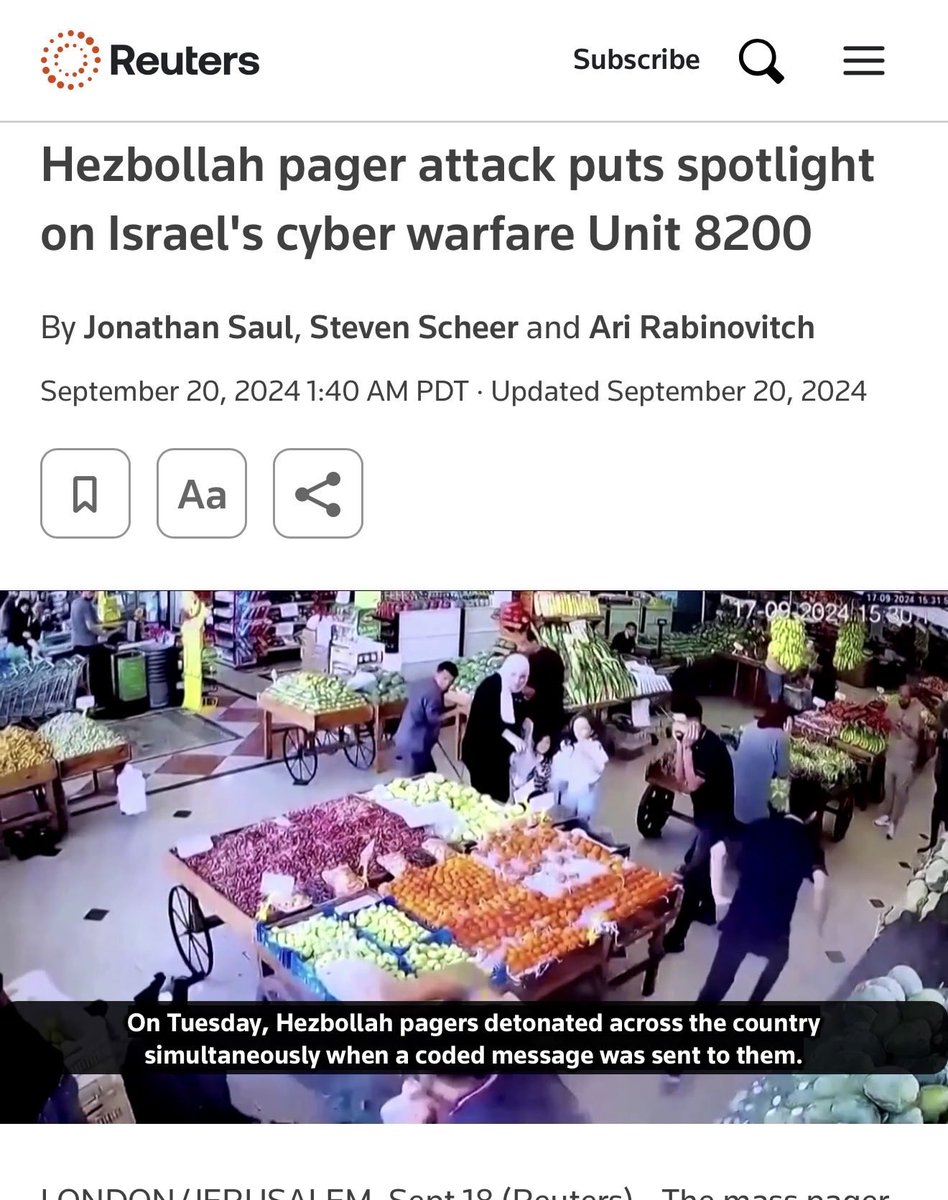 Mostaphabenh's tweet photo. Adam, you still served in Unit 8200 during the explosive pager attack in Lebanon.
 There's no way to know you weren't involved, since your activities are classified. https://t.co/UPMCremFA7