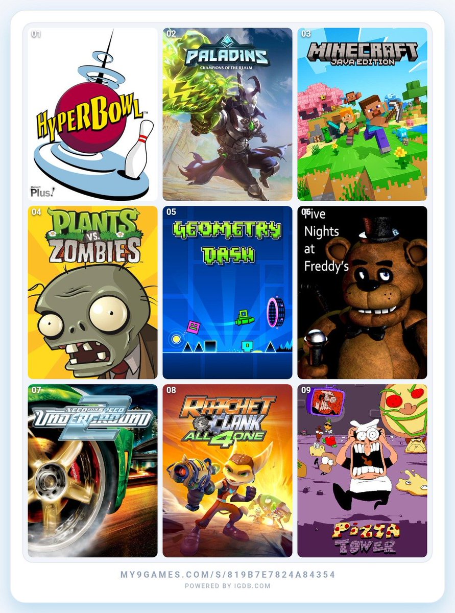 yannikkia's tweet photo. top 9 juegos que me definieron :D https://t.co/pA1APvvsJC