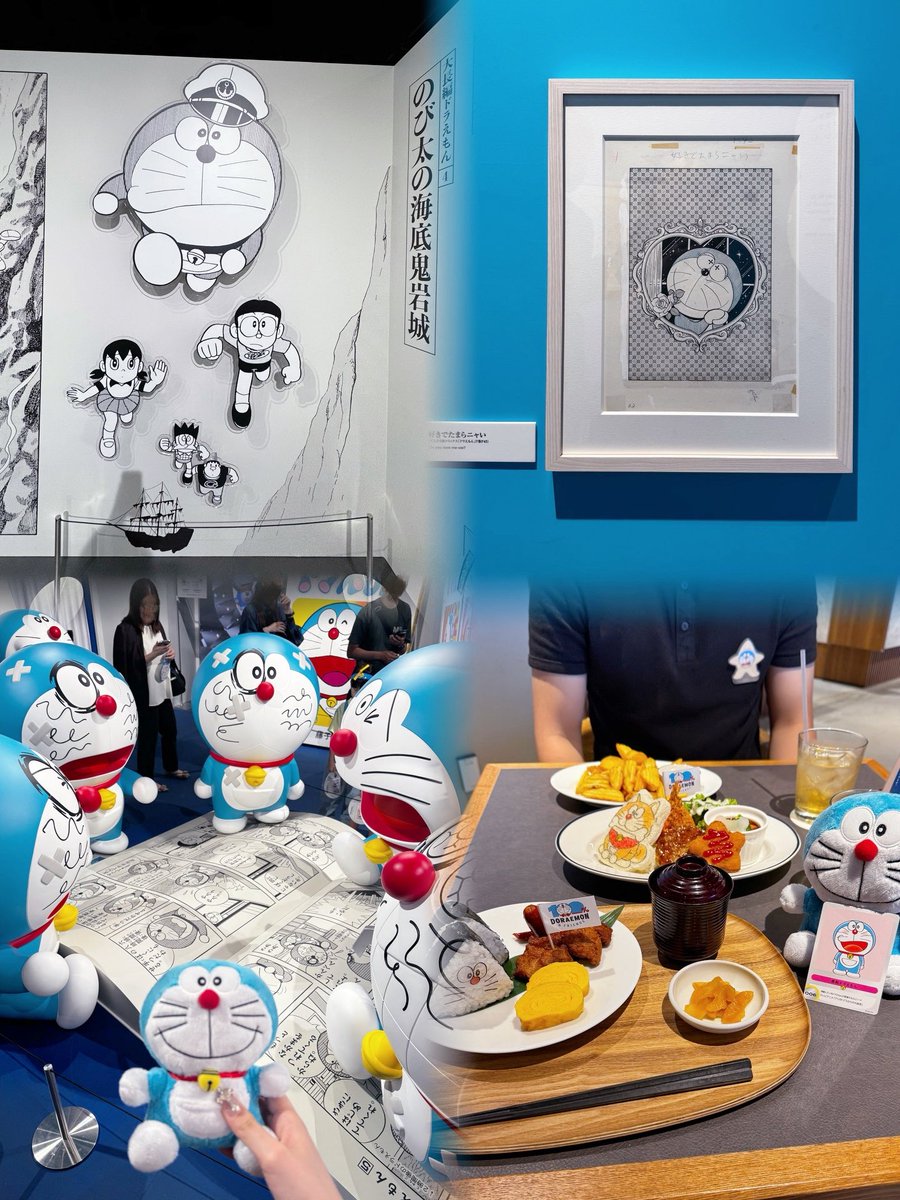 HLLSPD_r's tweet photo. 100%ドラえもん＆フレンズ🩵
⬇️この感動ドラえもんが超絶かわいかった https://t.co/Rdb72nVO6G