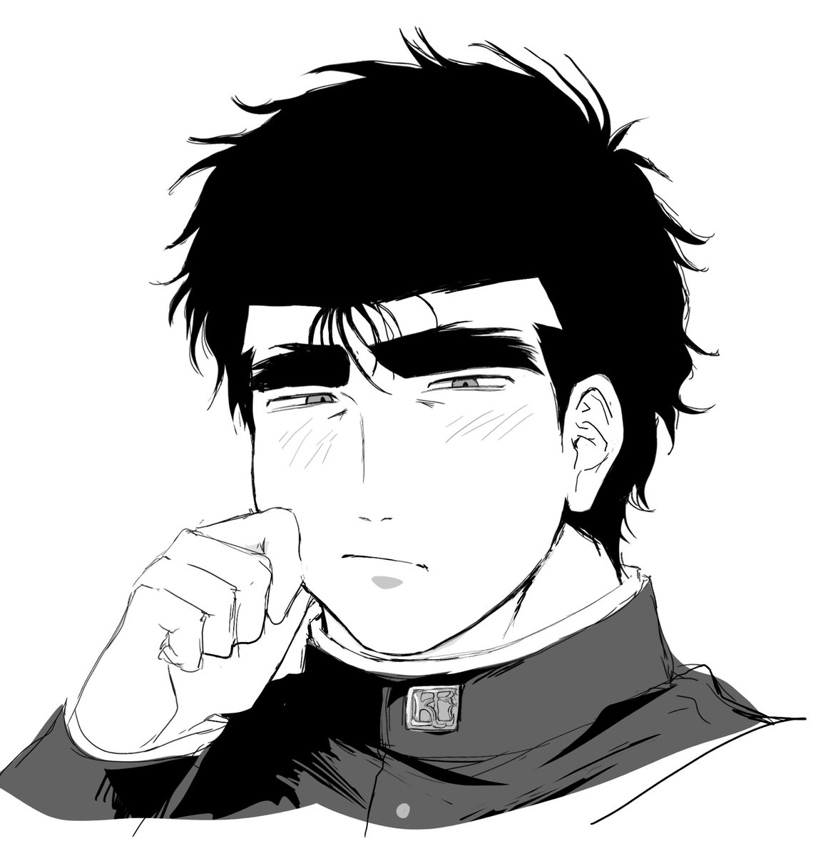 imaimanu's tweet photo. Alt for goat and TECHNICALLY I should be drawing Itagaki w a middle part more https://t.co/LDTcjcGQQ6
