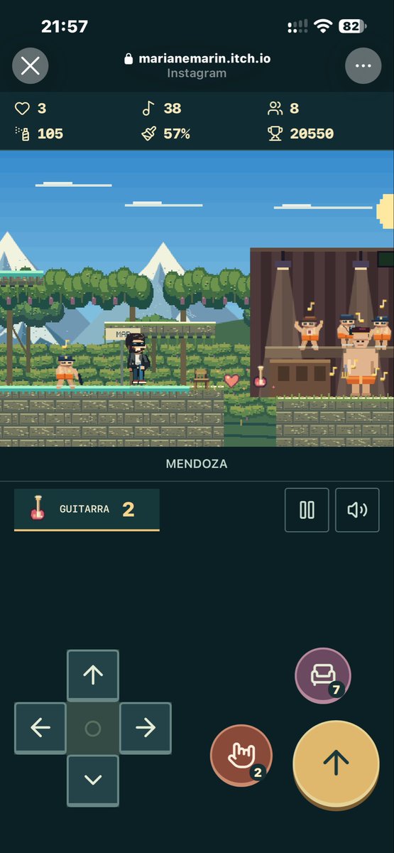 soymarianeme's tweet photo. Un super Mario que jugas con Charly en el celular #CharlyGarcia #SuperCharlyRun https://t.co/Bb0RcfHA2E